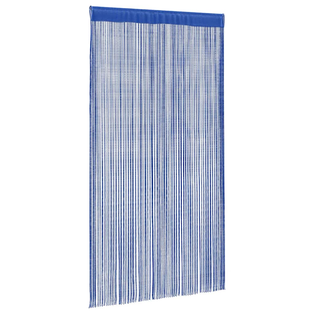Rideaux de fil vidaxl 100x250 cm bleu 2 pcs