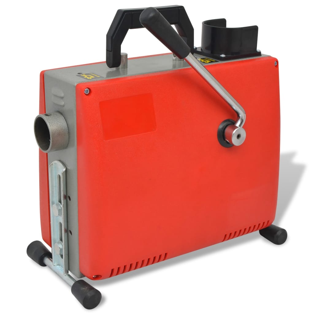 Machine de nettoyage de la tuyauterie Vidaxl 250 W 15 m x 16 mm 4,5 m x 9,5 mm