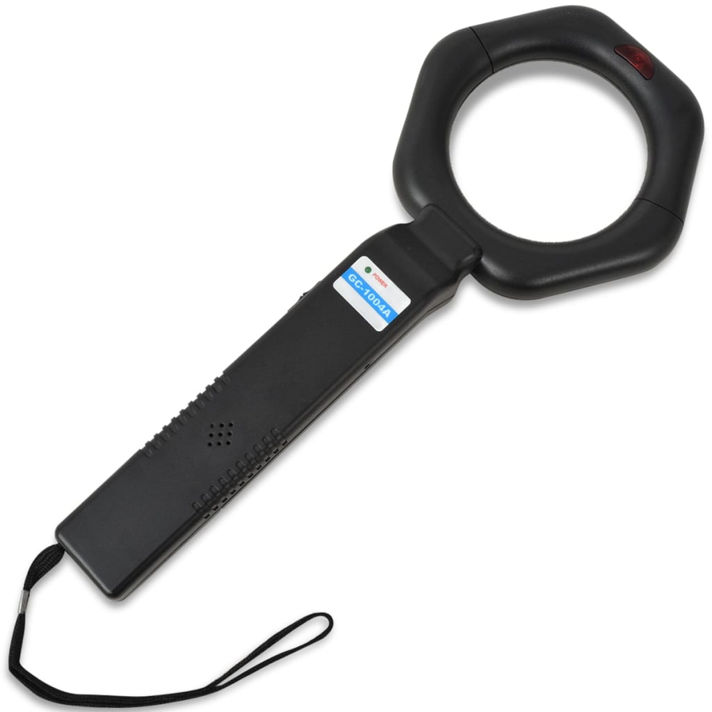 Vidaxl Portable Metal Detector Black