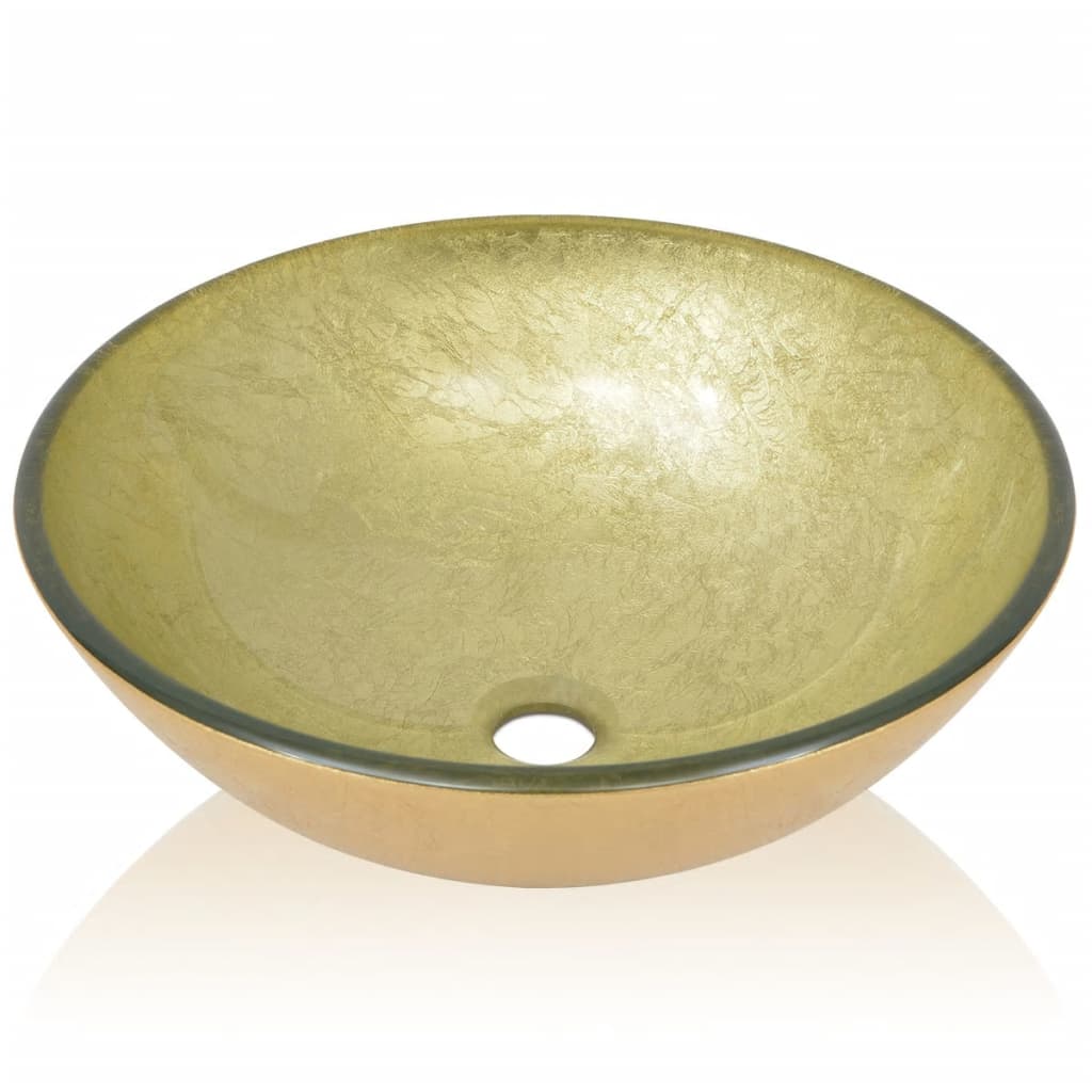 Vidaxl Verre durcie en verre durci 42 cm