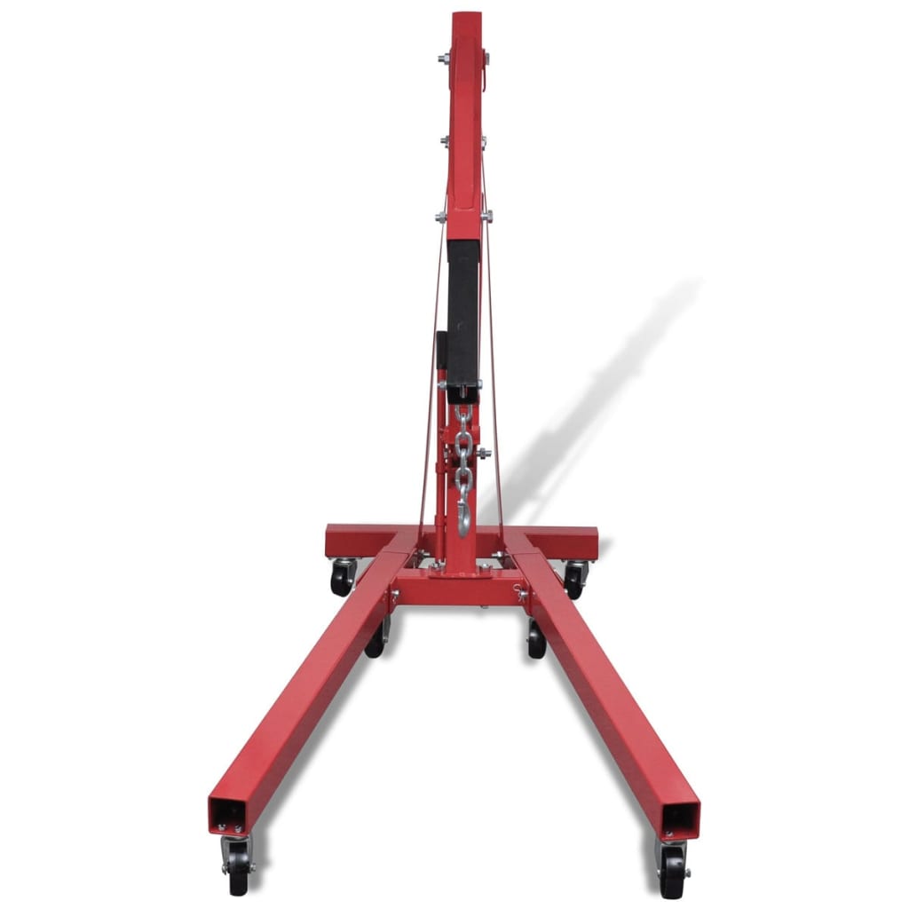 Vidaxl Crine de moteur pliable 2 tonnes 88,2 kg
