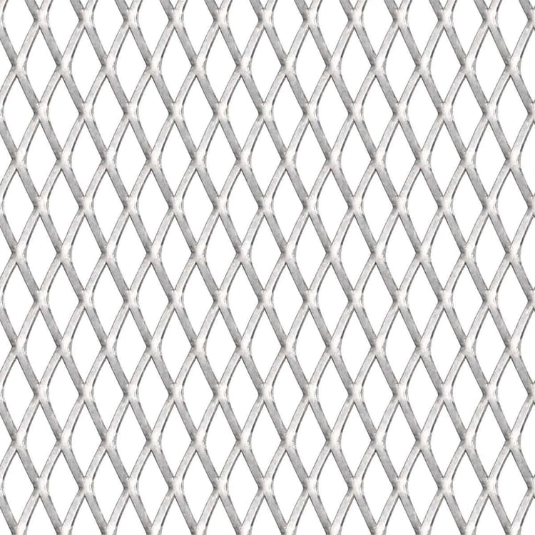 Clôture de fil vidaxl 100x85 cm 20x10x2 mm en acier inoxydable