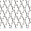 Clôture de fil vidaxl 50x50 cm 45x20x4 mm en acier inoxydable