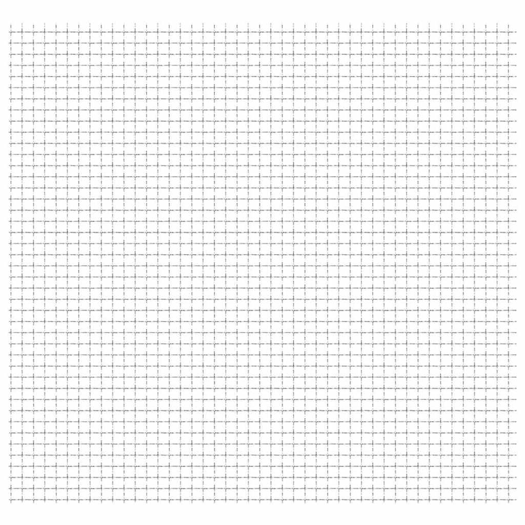 Fidaxl Fense Fence Mesh 50x50 cm 21x21x2.5 mm en acier inoxydable