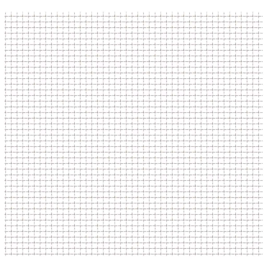 Vidaxl Fil Gate Mesh tissé 100x85 cm 21x21x2.5 mm en acier inoxydable