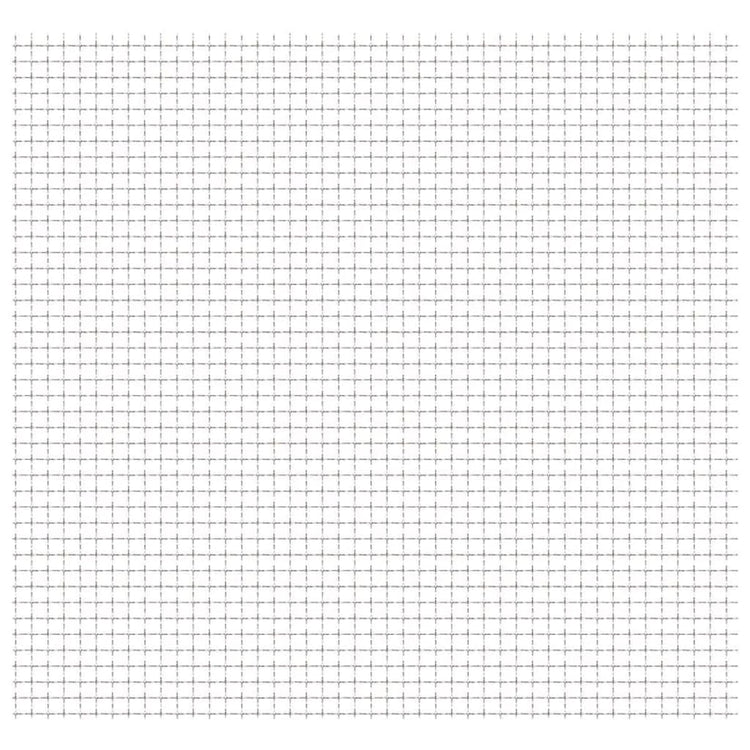 Fidaxl Fense Mesh tissé 50x50 cm 31x31x3 mm en acier inoxydable