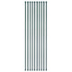Vidaxl Garden Posts 1,5 m en métal vert 10 pcs