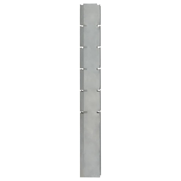 Vidaxl schanskorf pôle 160 cm en acier galvanisé en acier couleur