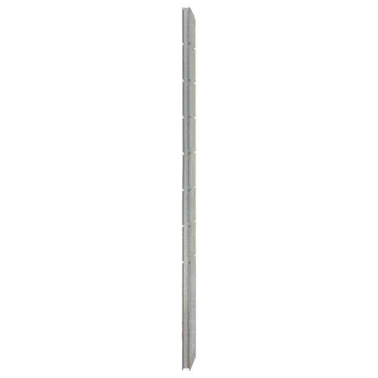 Vidaxl schanskorfpaal 200 cm en acier galvanisé en acier couleur