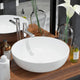 Vidaxl Washbasin Round blanc 41.5x13,5 cm Céramique