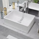 Vidaxl Washbasin White 41x30x12 cm Céramique