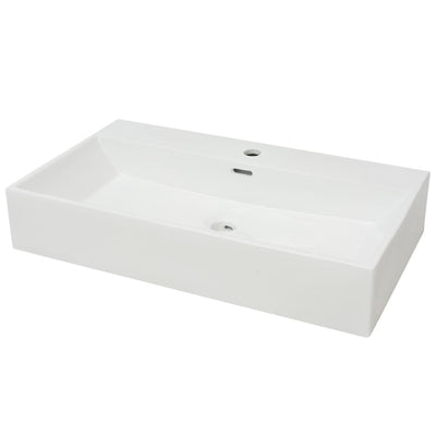 Vidaxl Washingin avec taphole blanc 76x42.5x14,5 cm Minermiek