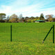 Vidaxl Hek 10x1,2 m en acier vert
