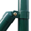 Vidaxl hek 25x1 m en acier vert