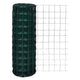 Vidaxl Hek 10x1,7 m en acier vert