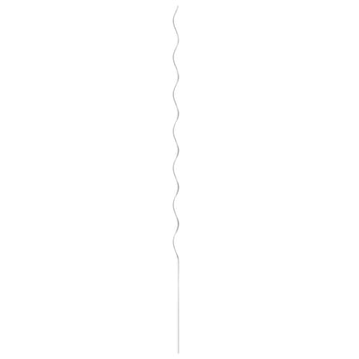 Vidaxl Stick Plain Spiral 170 cm ACTEUR GALVANISÉ 20 STS