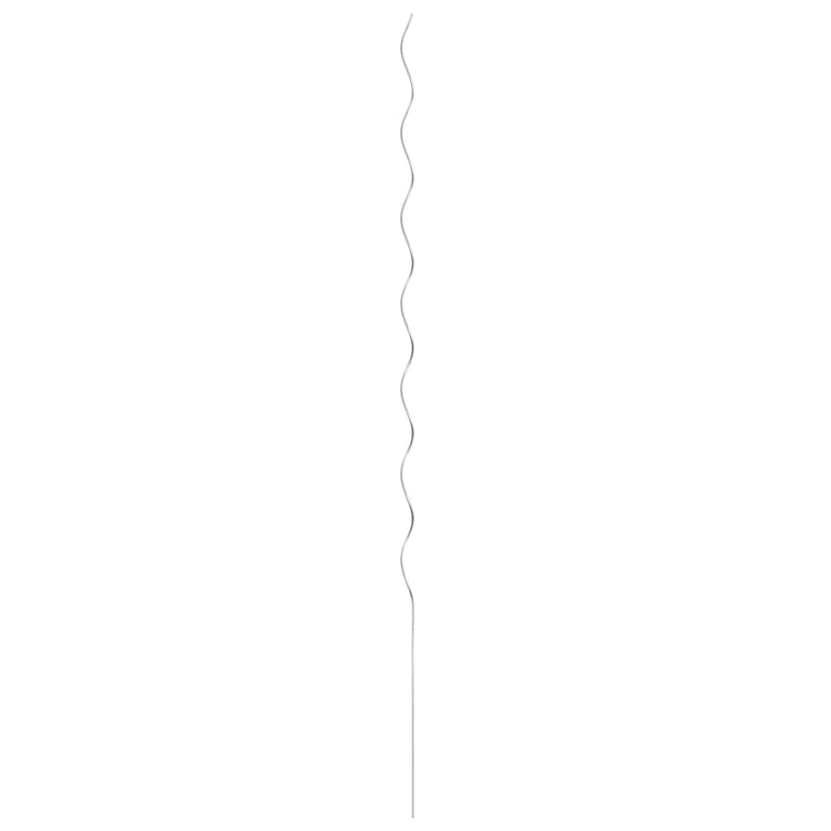 Vidaxl Stick Plain Spiral 170 cm ACTEUR GALVANISÉ 20 STS