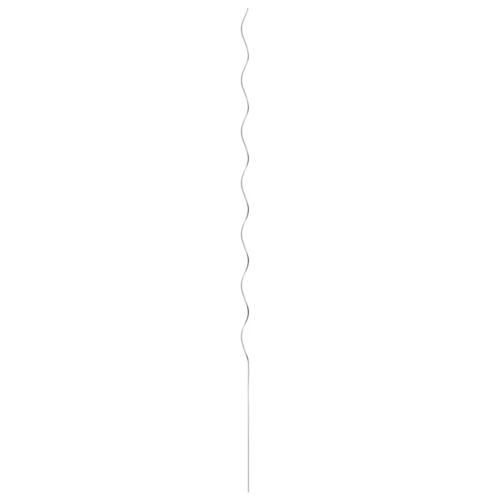 Vidaxl Sticle simple SPIRAL 170 cm ACTEUR GALVANISÉ 5 STS
