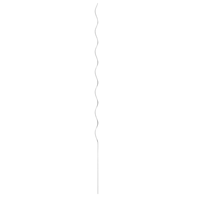Vidaxl Sticle simple SPIRAL 170 cm ACTEUR GALVANISÉ 5 STS