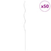 Vidaxl Stick Plain Spiral 110 cm Acier galvanisé 50 STS