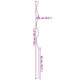Vidaxl Sticle ordinaire SPIRAL 110 cm acier galvanisé 20 sts