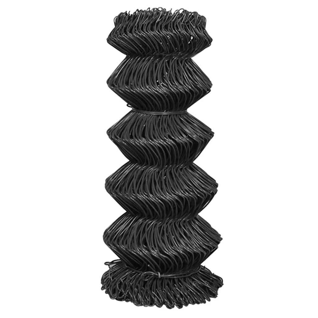 Clôture en maille vidaxl 15x0,8 m gris en acier