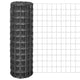 Vidaxx clôture euro 10x1,2 m gris acier