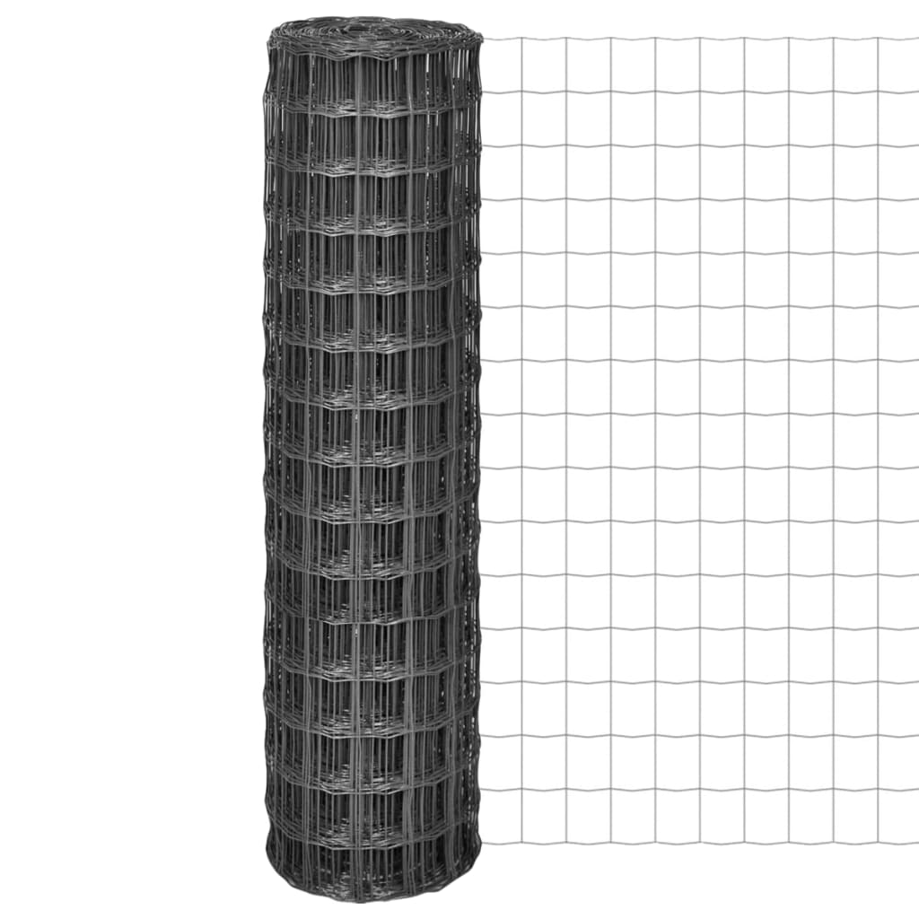 Vidaxx clôture euro 10x1,5 m gris
