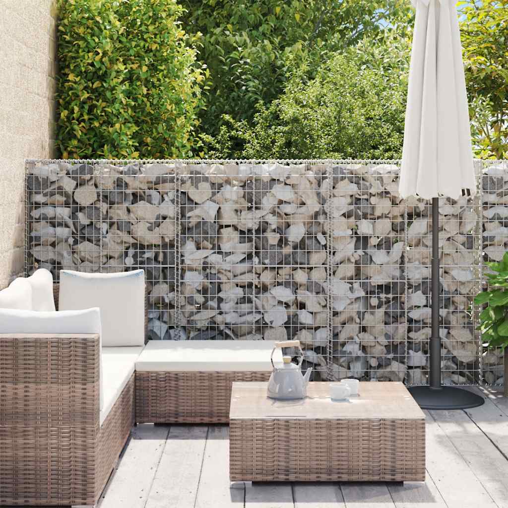 Vidaxl Gabion Panier 300x30x100 cm en acier galvanisé