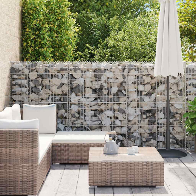 Vidaxl Gabion Panier 300x30x100 cm en acier galvanisé