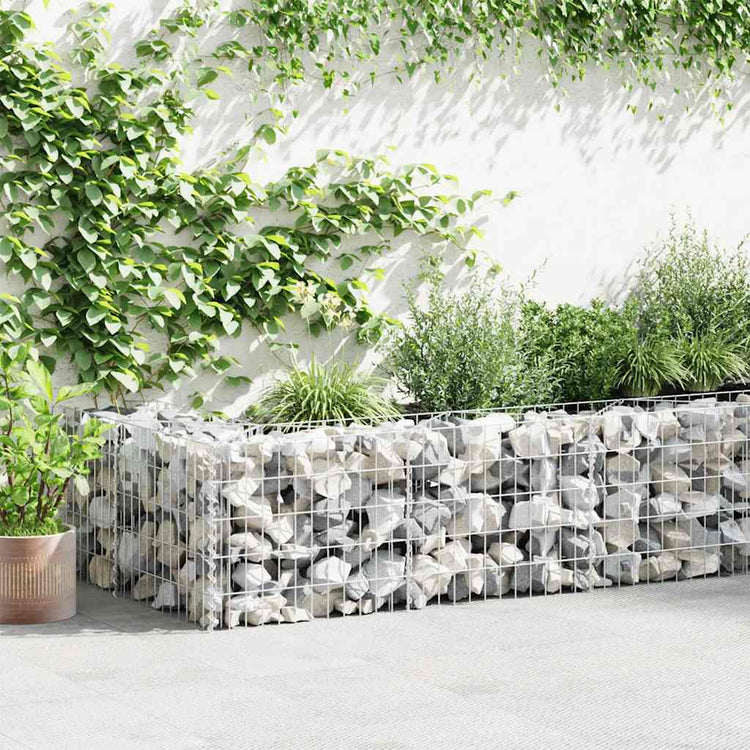 Vidaxl Gabion Panier de 300x30x50 cm en acier galvanisé