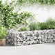 Vidaxl Gabion Panier de 300x30x50 cm en acier galvanisé