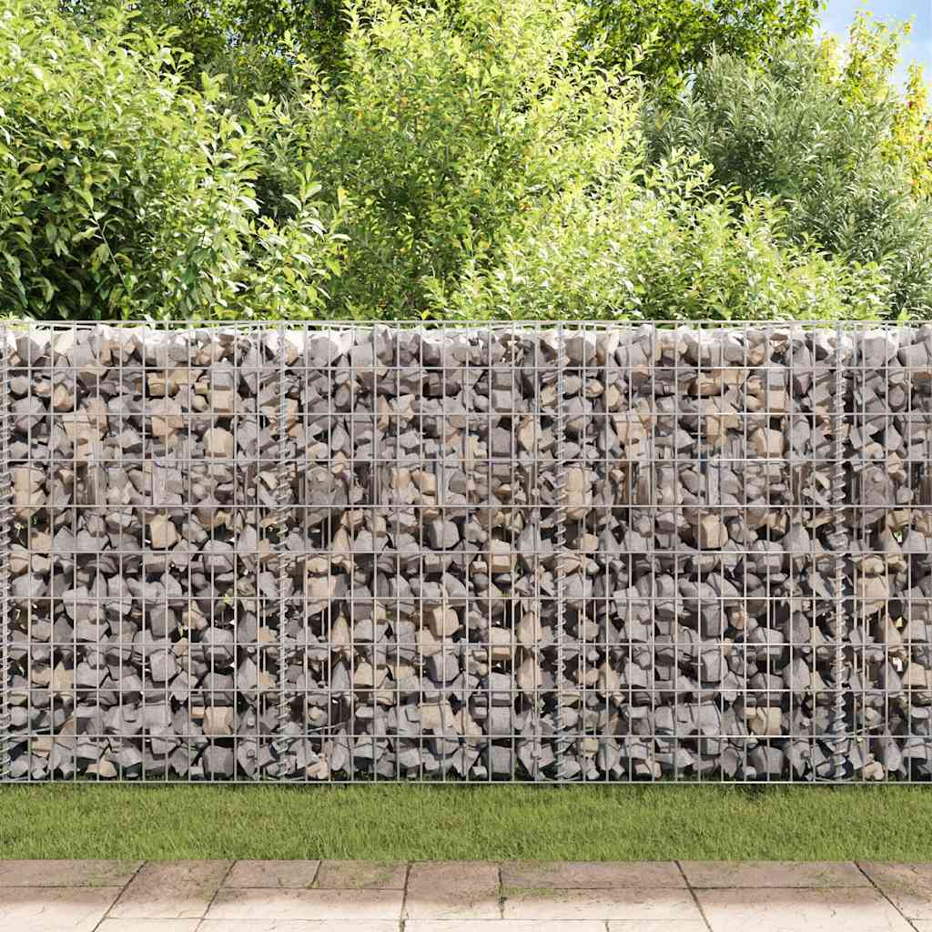 Vidaxl Gabion Basket 120x30x100 cm en acier galvanisé