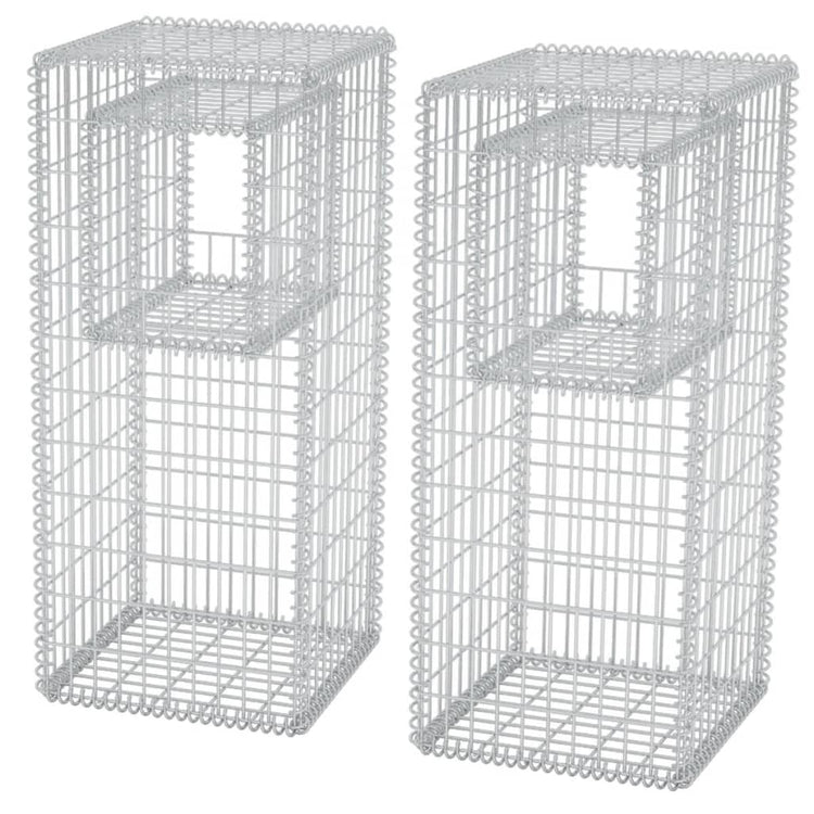 Vidaxl Schans Basket Posts Planteurs 2 ST 50X50X120 CM ACTE