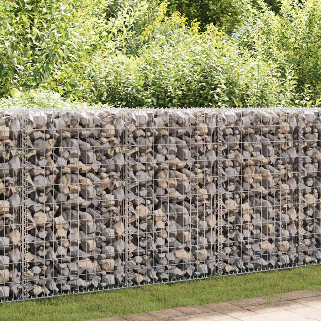 Vidaxl Gabion Panier 150x50x100 cm en acier galvanisé
