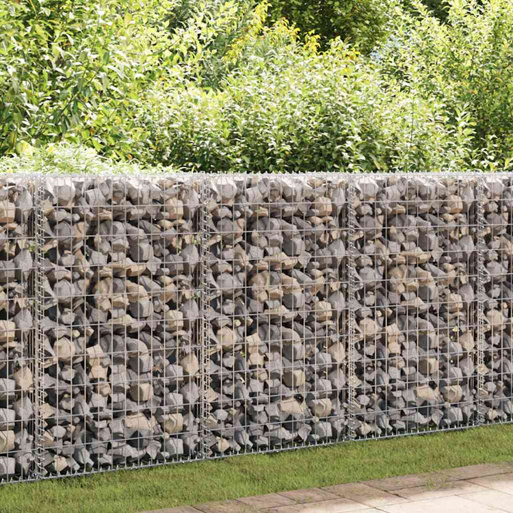 Vidaxl Gabion Panier 150x50x100 cm en acier galvanisé
