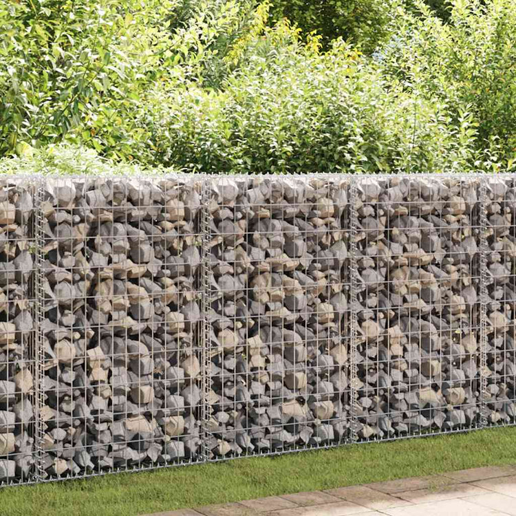 Vidaxl Gabion Basket 200x50x100 cm acier galvanisé
