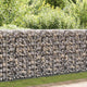 Vidaxl Gabion Basket 200x50x100 cm acier galvanisé