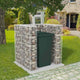 Vidaxl Schanskorf CONVERSION DU BIN DE GARBAGE SIMPLE 110x100x120 cm en acier