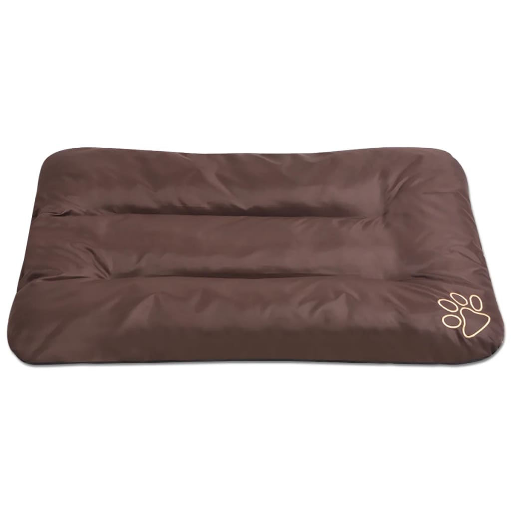 Vidaxl matelas pour chien taille XL marron