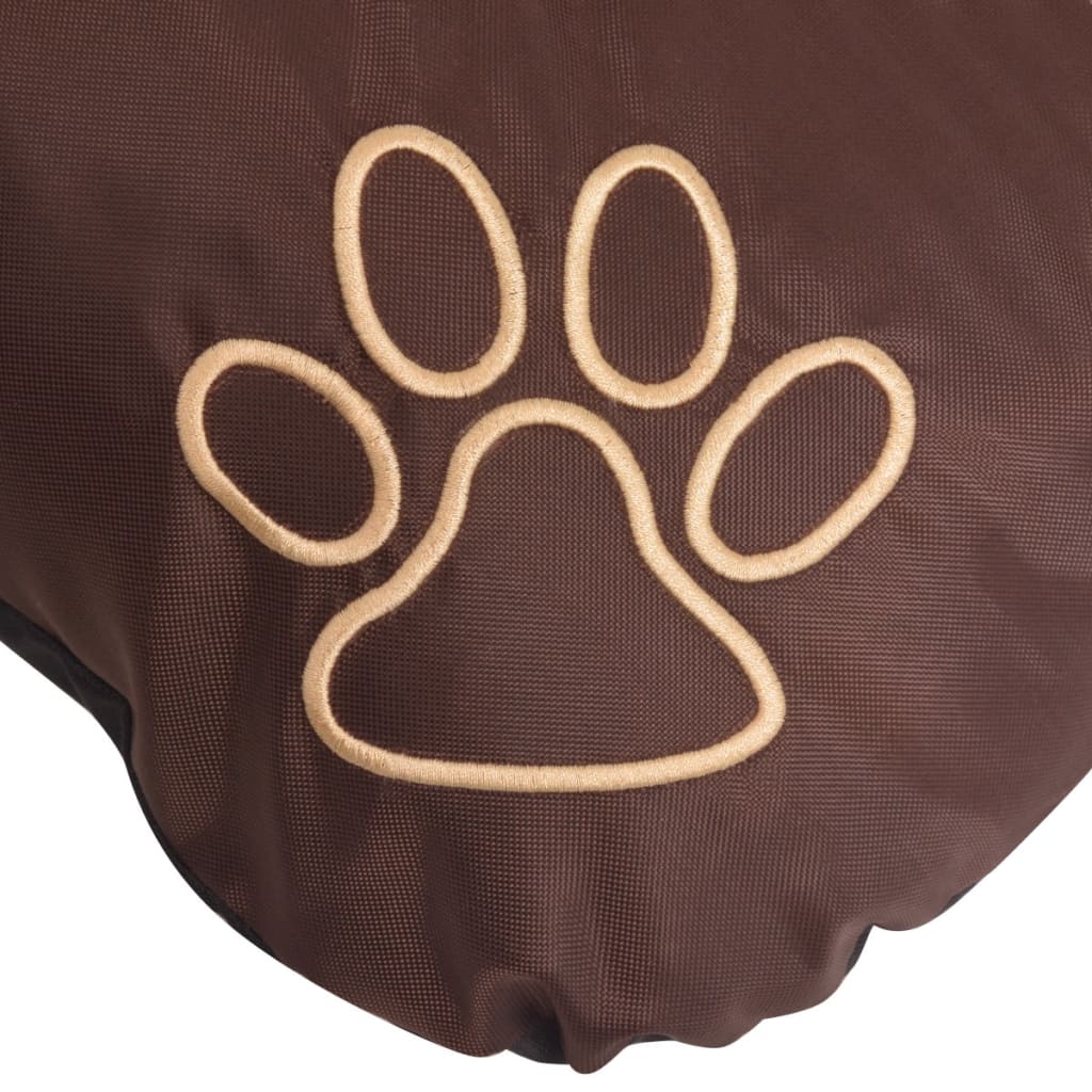 Vidaxl matelas pour chien taille XL marron