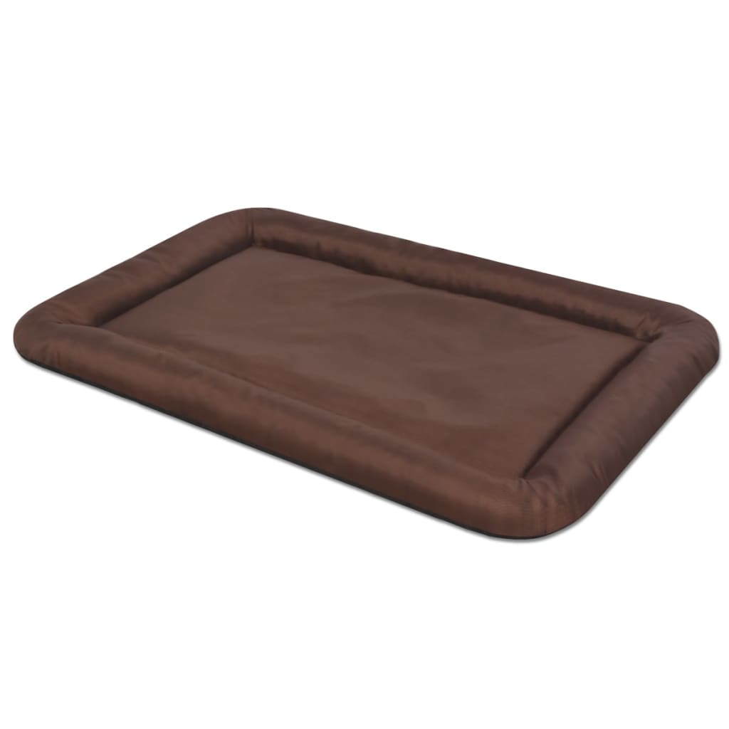 Vidaxl matelas pour chien taille m marron