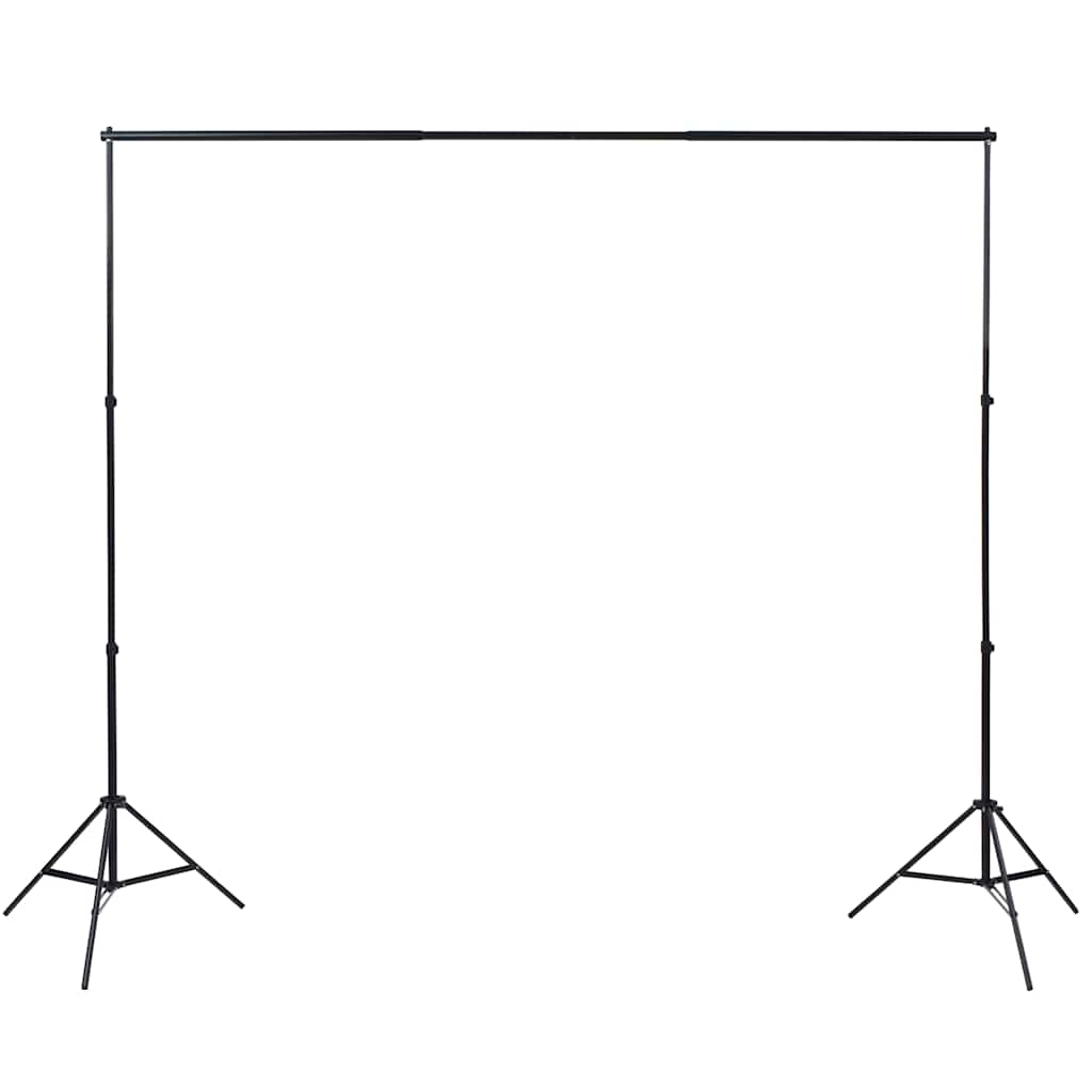 Ensemble de studio photo Vidaxl avec 5 arrière-plans colorés 2 parapluies