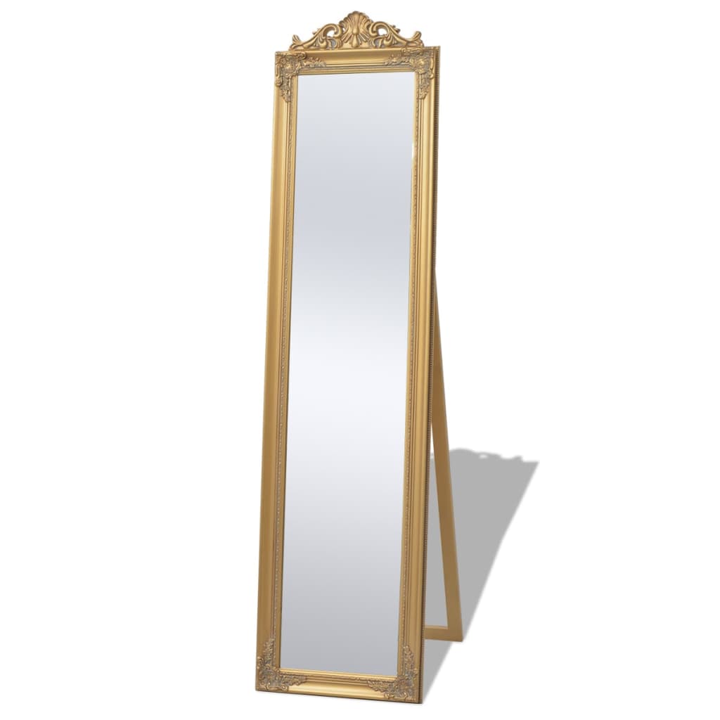Vidaxl Miroir détaché baroque 160x40cm d'or