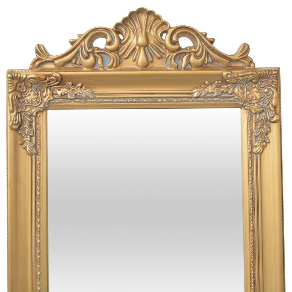 Vidaxl Miroir détaché baroque 160x40cm d'or