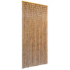 Rideau de porte vidaxl 90x200 cm bambou