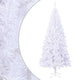 Vidaxl kunstkerstboom blanc l 240 cm