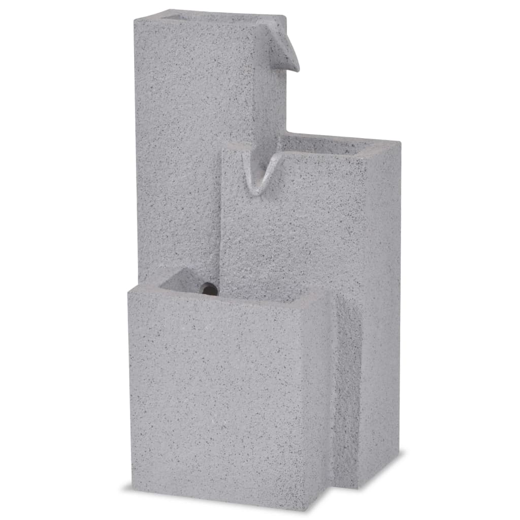 Vidaxl Fountaine intérieure avec éclairage LED polyrésine