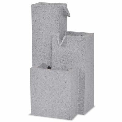 Vidaxl Fountaine intérieure avec éclairage LED polyrésine