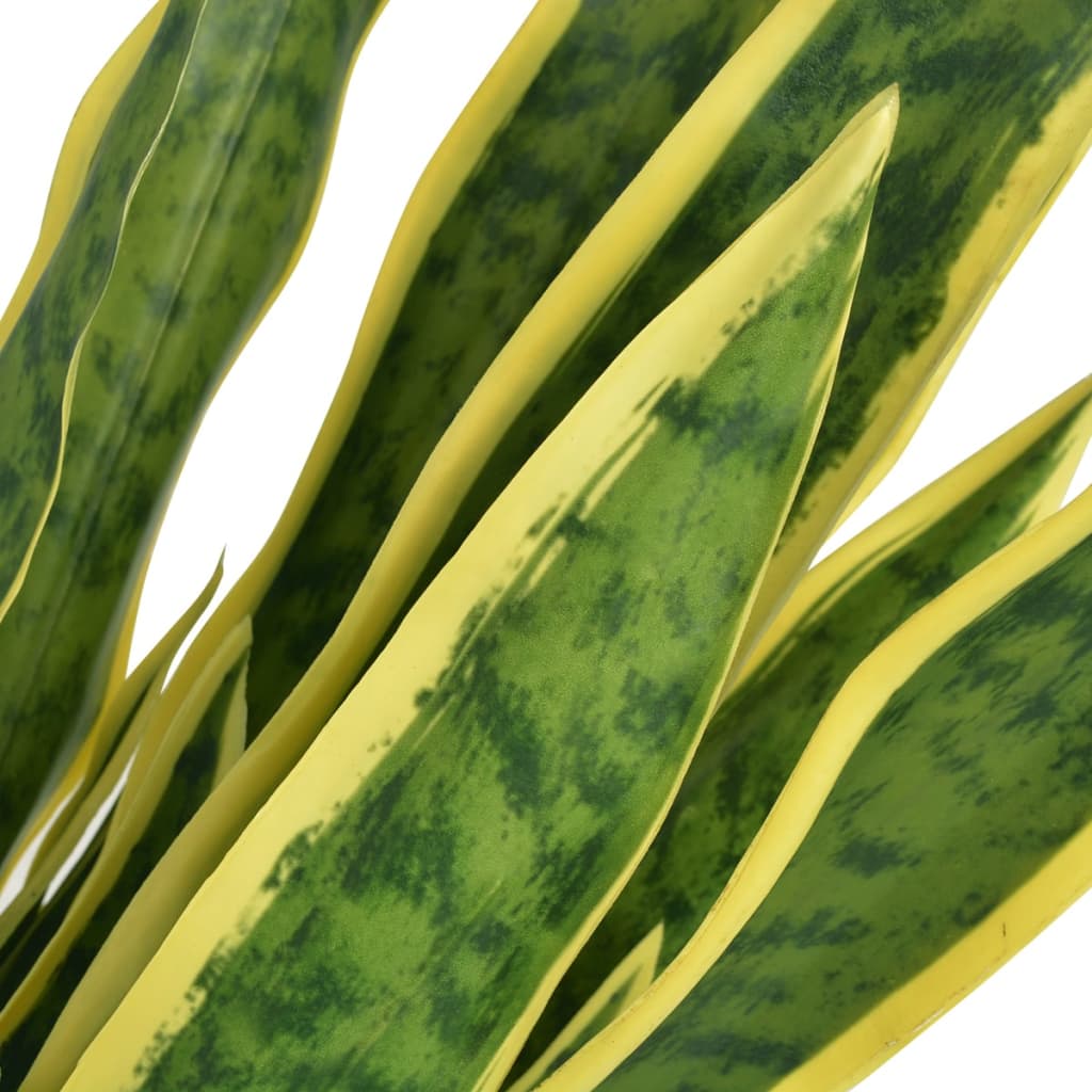 Vidaxl Art Sanseveria Plant avec du pot 90 cm vert
